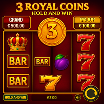 SGCasino - 3 Royal Coins: Hold and Win Slot Game